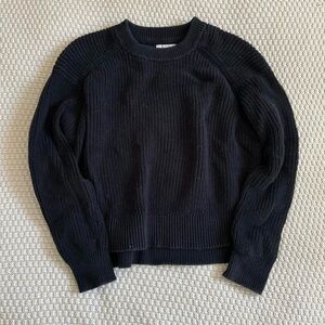 Black Grommet Back Pacsun Sweater